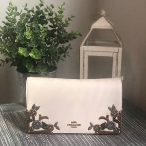 Coach Callie Foldover Chain Clutch